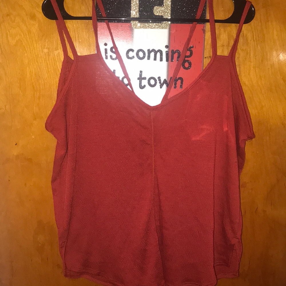 Wet seal spaghetti strap top